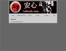 Tablet Screenshot of karate-gersdorf.org